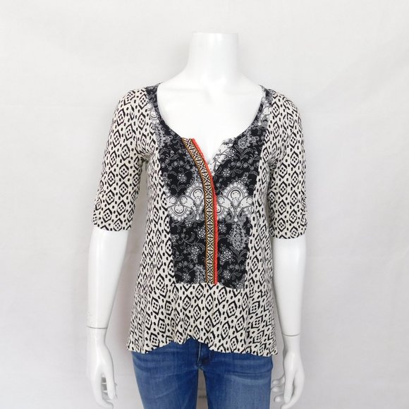 Anthropologie Tops - Anthropologie Akemi + Kin Boho Shirt Aztec